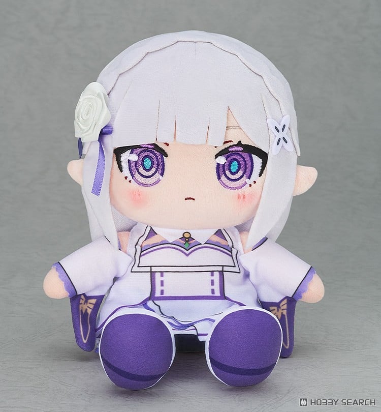 02-10-2025 Good Smile - Chocopuni Plushie Re:ZERO -Starting Life in Another World-《Re:從零開始的異世界生活》Emilia 愛蜜莉雅 Y4000 毛絨公仔