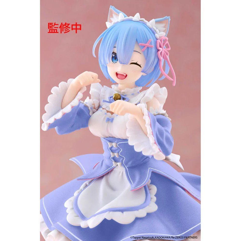14-07-2025 TAITO - Re:Zero Starting Life in Another World Coreful PVC Statue Rem Cat Maid Ver. Y2340 PVC