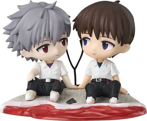 24-09-2025 Good Smile - Mini Memory Shinji Ikari & Kaworu Nagisa《福音戰士新劇場版》碇真嗣 & 渚薰 Y5909 PVC