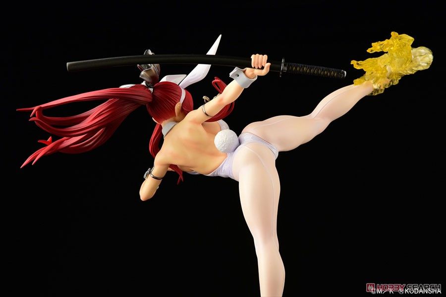 13-11-2024 Orcatoys - 1/6《FAIRY TAIL魔導少年》艾爾莎 HIGH KICKver. 白兔 Y34500 PVC