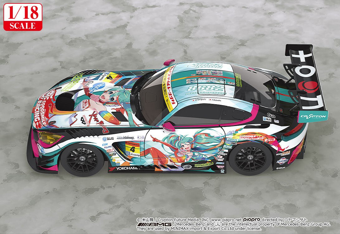 19-08-2026 Good Smile RACING - 1/18 Good Smile 初音未來 AMG 2016 SUPER GT Ver. (再販) Y60000