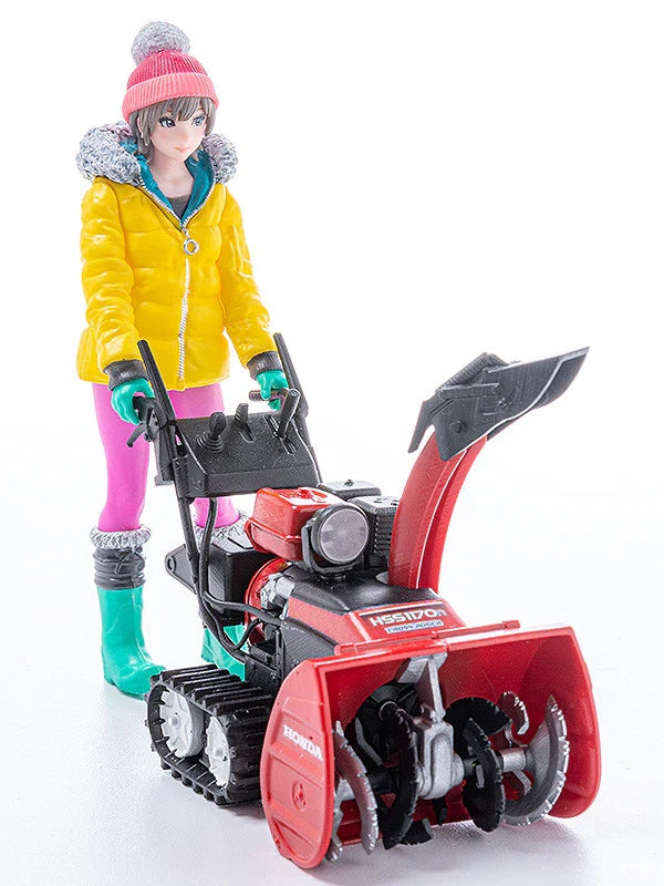 01-10-2025 Max Factory - PLAMAX MF-62: MF Minori with Honda 小型除雪機 HSS1170n (JX) (再販) Y4200 組裝模型