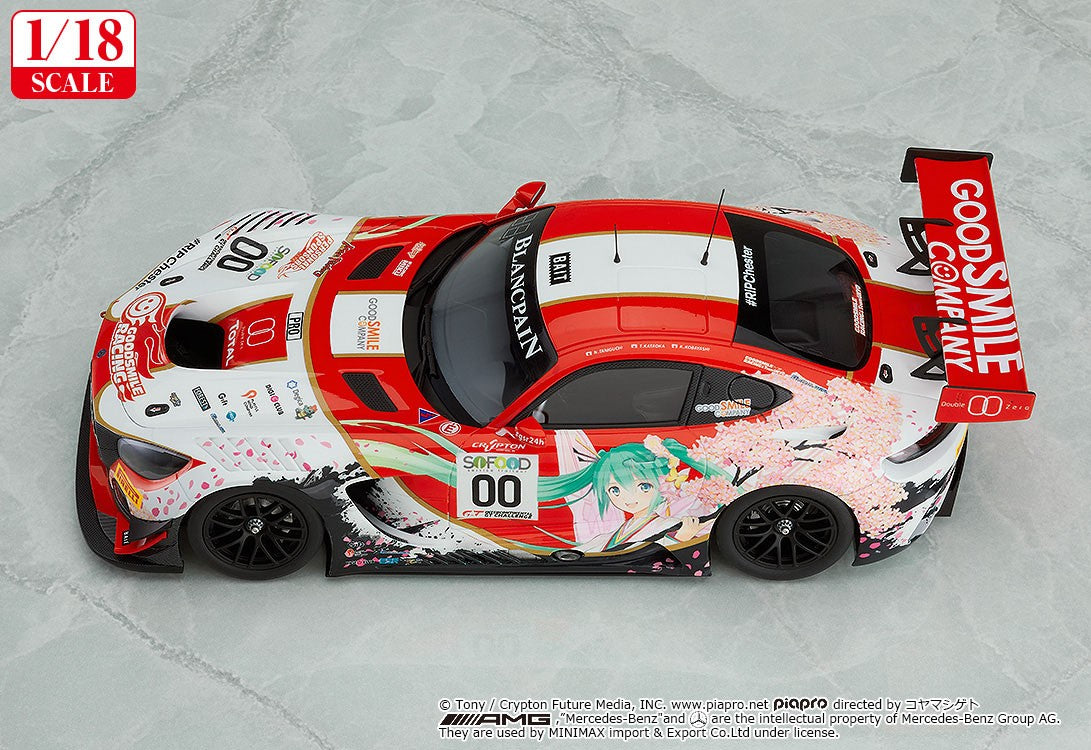 19-08-2026 Good Smile RACING - 1/18 Good Smile 初音未來 AMG 2017 SPA24H Ver. (再販) Y60000