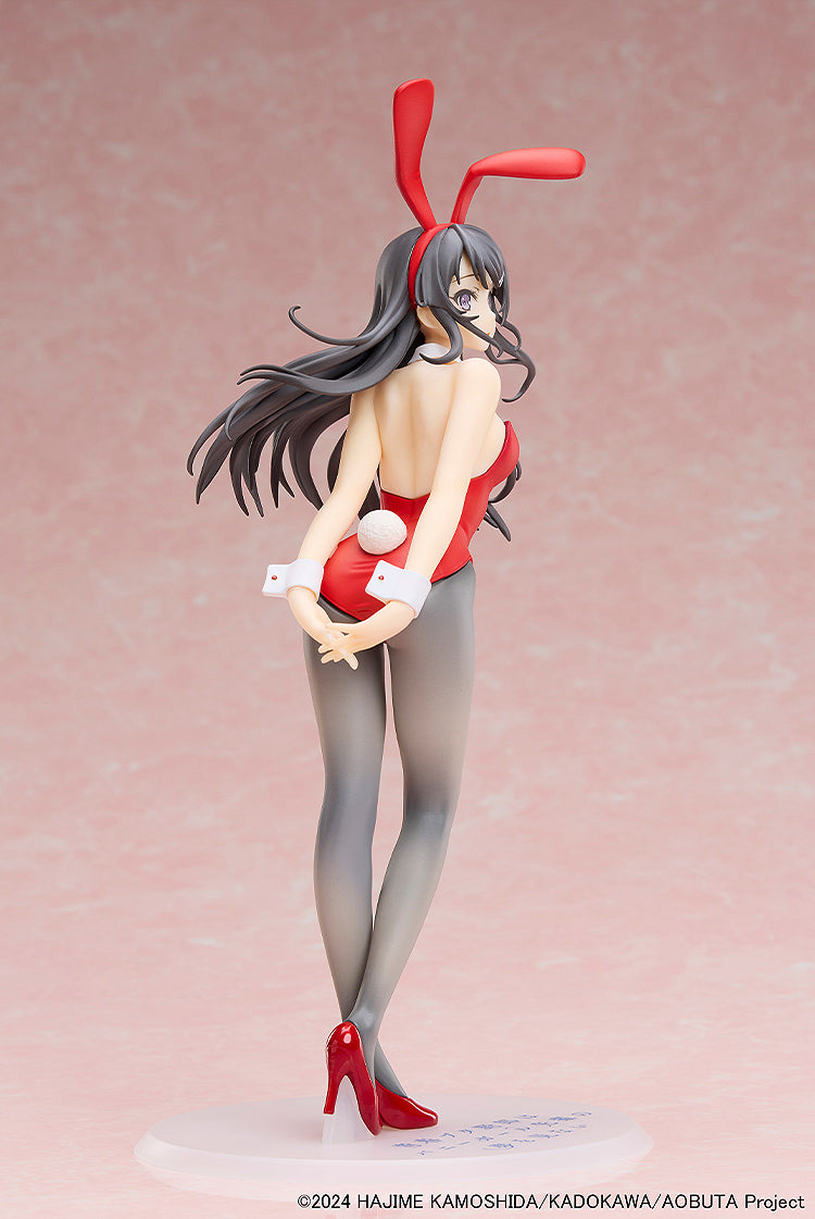 13-08-2025 Aniplex - 1/7《青春豬頭少年系列》櫻島麻衣 ~紅色兔女郎Ver.~ Y13000 PVC