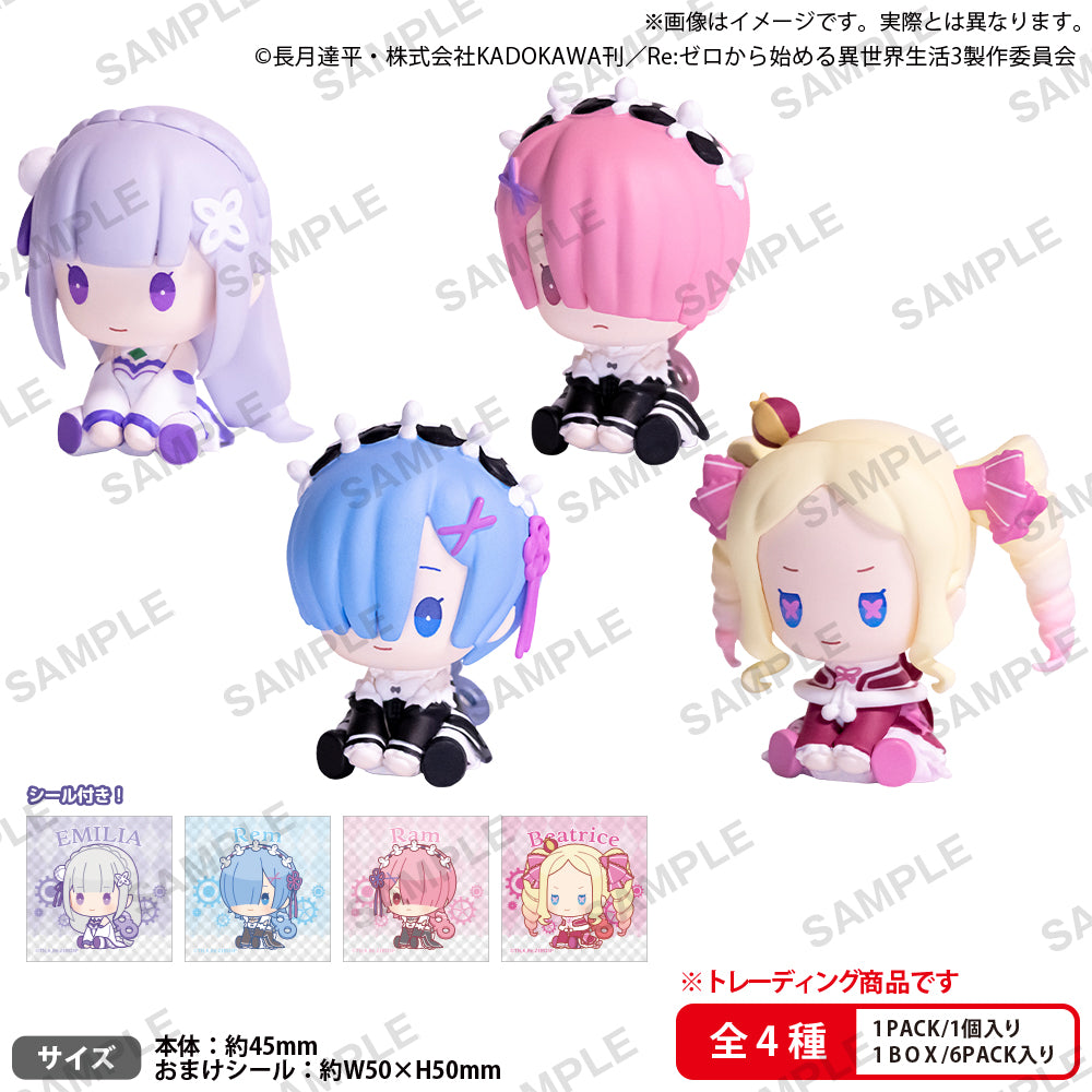 08-07-2025 Bushiroad Creative -《Re:從零開始的異世界生活》- Petatto Clockwork Mascot BOX ver. Y700(Box Of 6)