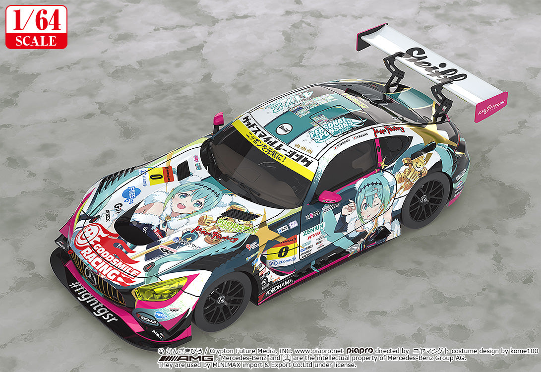 08-07-2026 Good Smile RACING - 1/64 Good Smile 初音未來 AMG 2018 SUPER GT Ver. (再販) Y3818