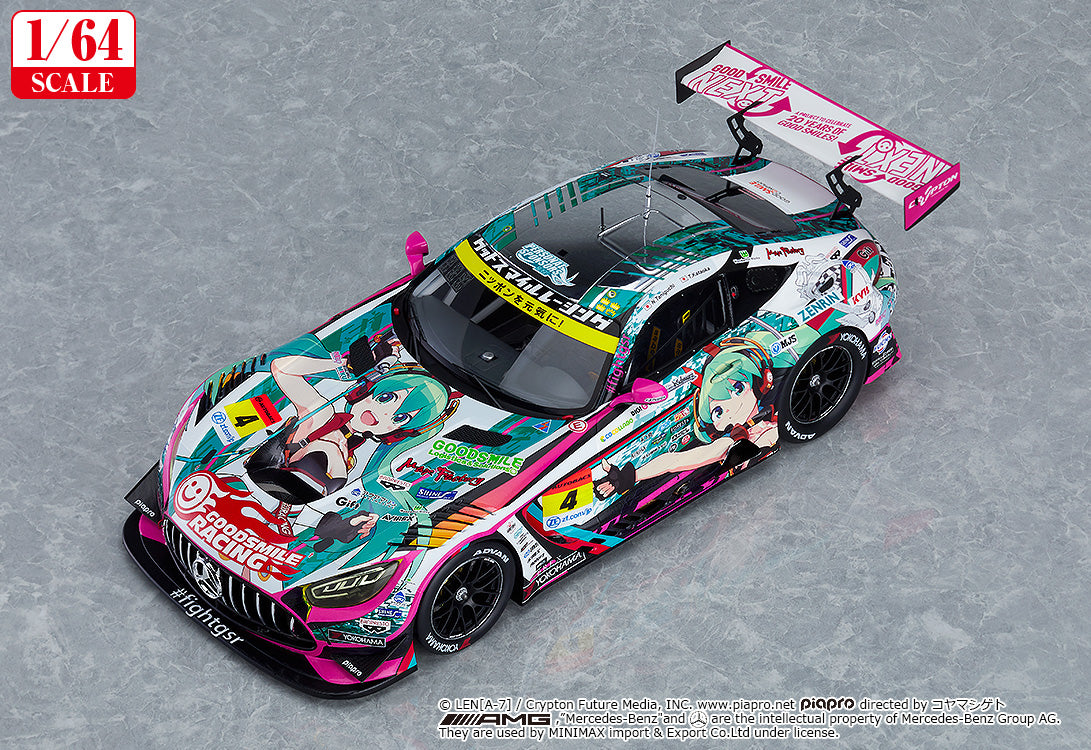 08-07-2026 Good Smile RACING - 1/64 Good Smile 初音未來 AMG 2020 SUPER GT Ver. (再販) Y3818