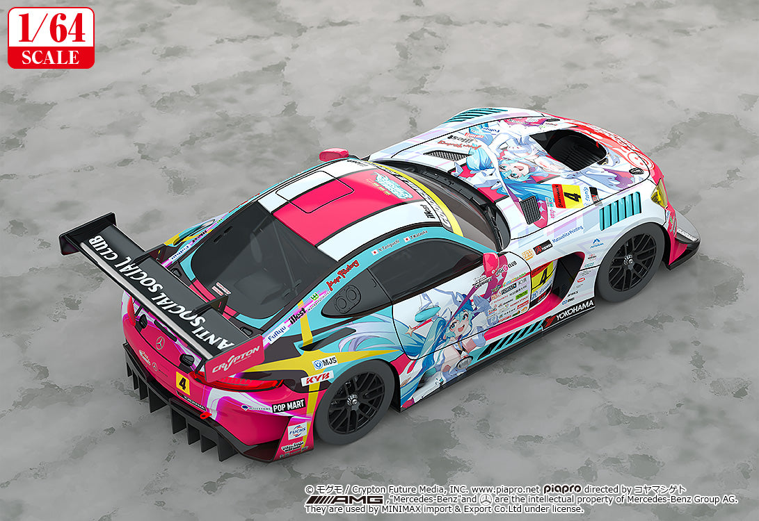 08-07-2026 Good Smile RACING - 1/64 Good Smile 初音未來 AMG 2024 開幕戰Ver. (二次再販) Y3818