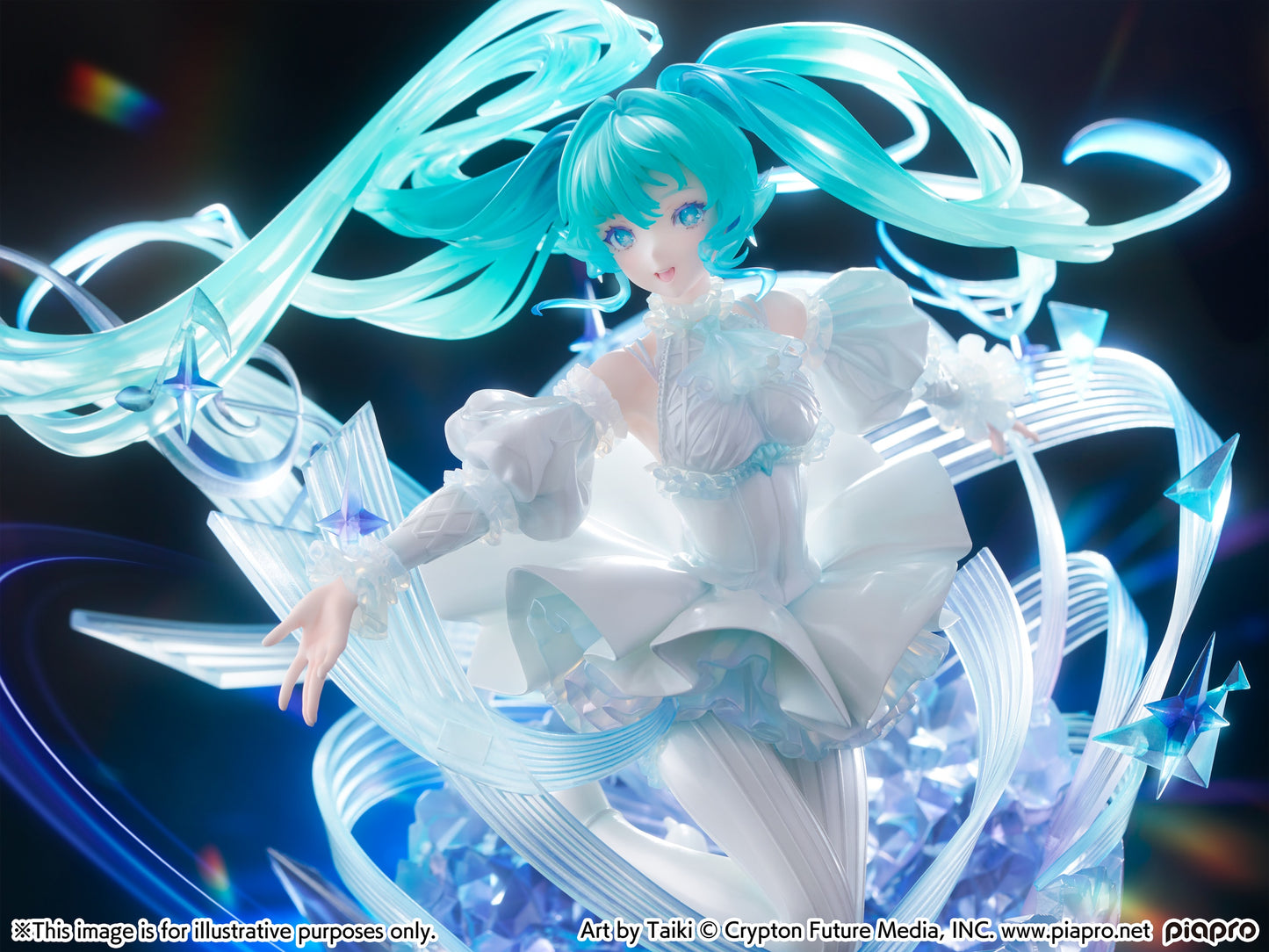 10-09-2025 CyberZ - 1/7 初音未來 Crystal Dress Ver Y25500 PVC