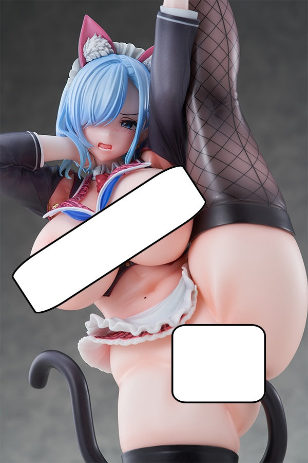 08-10-2025 HOTVENUS - 1/6《好色女孩I字平衡》二月葵衣 (原畫:朝寝ケン) (附掛畫) 套裝 Y29000 R18 PVC