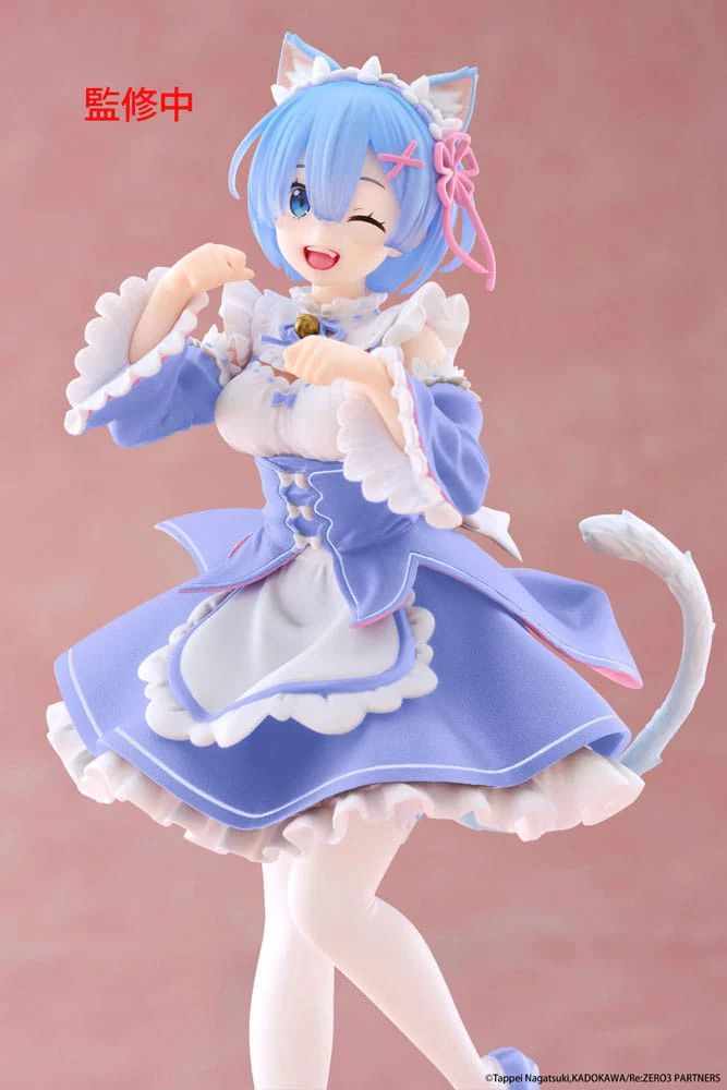 14-07-2025 TAITO - Re:Zero Starting Life in Another World Coreful PVC Statue Rem Cat Maid Ver. Y2340 PVC
