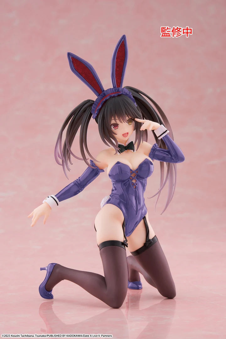16-09-2025 TAITO - 《約會大作戰V》Desktop Cute Figure - 時崎狂三 兔女郎Ver. 新色版 Y2500 PVC
