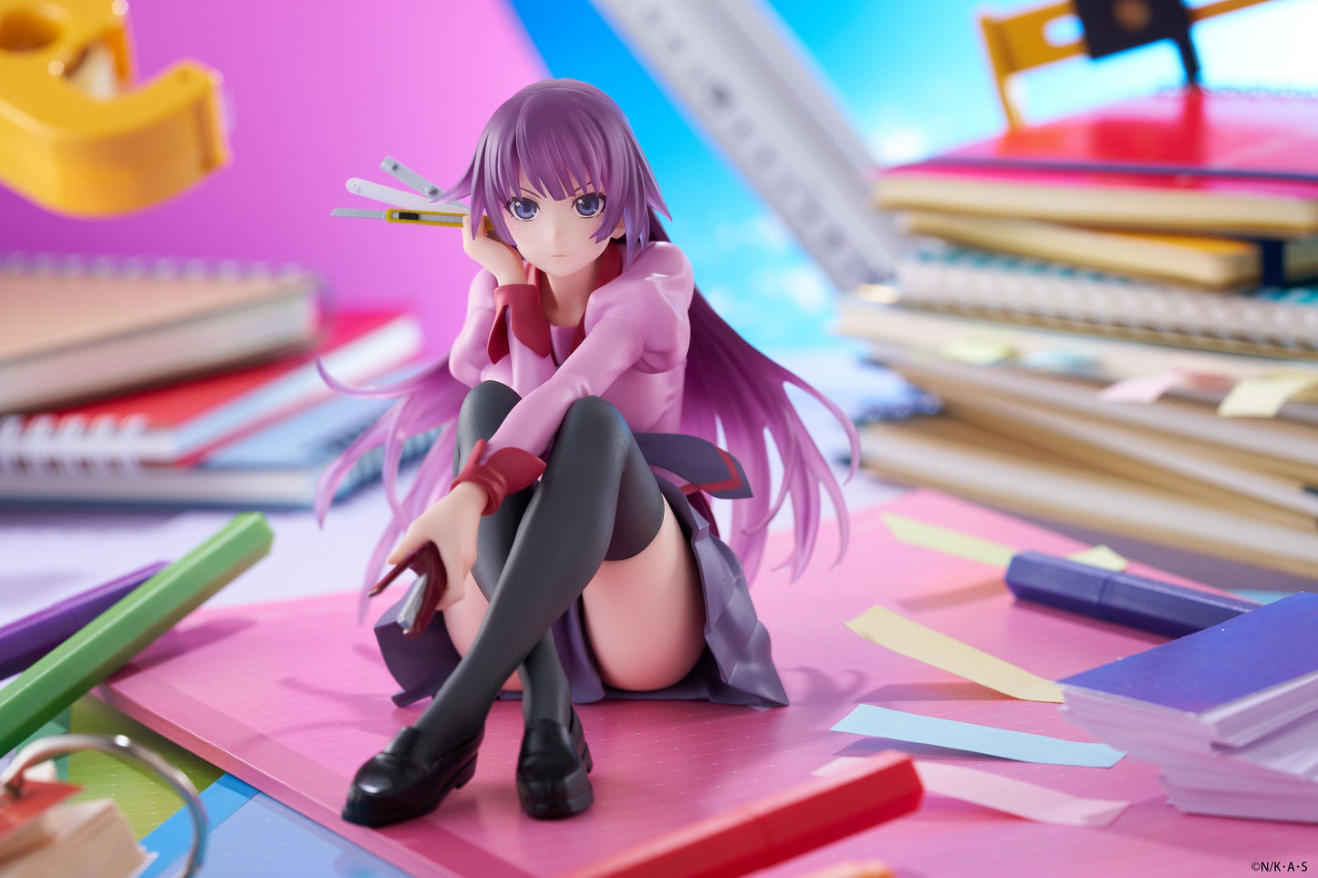 18-03-2025 TAITO -《物語系列》Desktop Cute Figure - 戰場原黑儀 Y2300 PVC