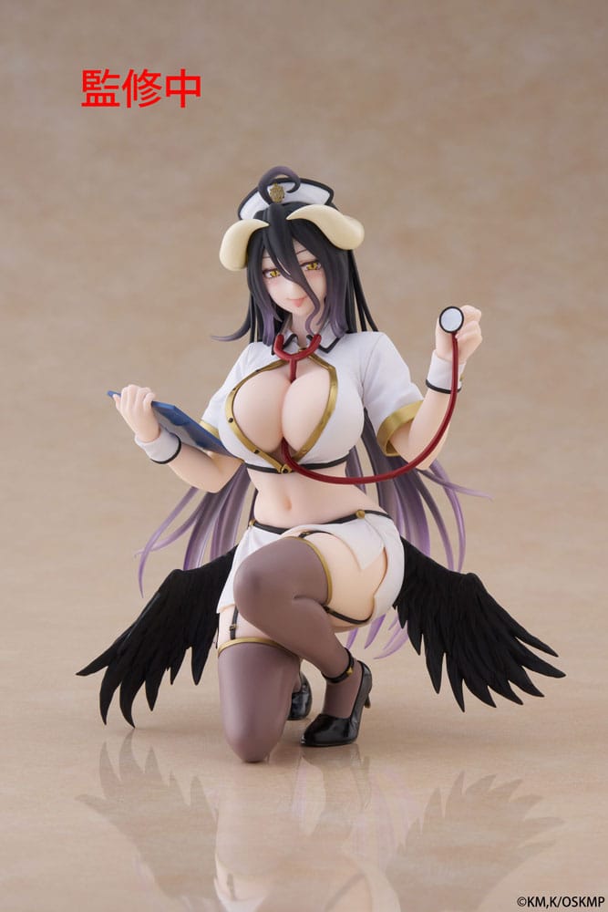 11-11-2025 Taito -《Overlord》Desktop Cute Figure – Albedo (Nurse Ver.) Y2400 PVC