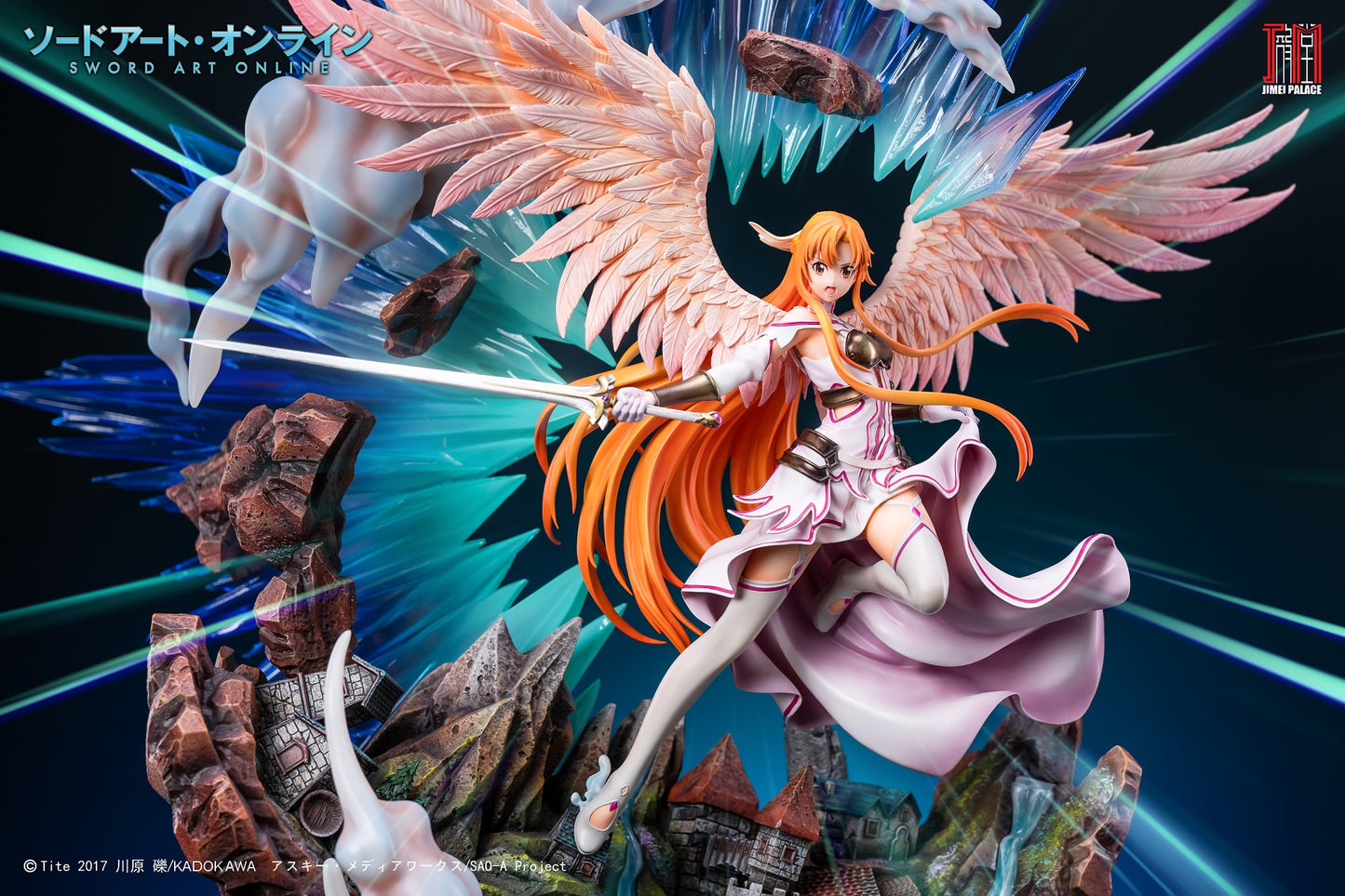 26-10-2023 JPY120000 GENCO MMT - Sword Art Online Alicization Asuna Genesis God Stacia 1-4 Scale Statue