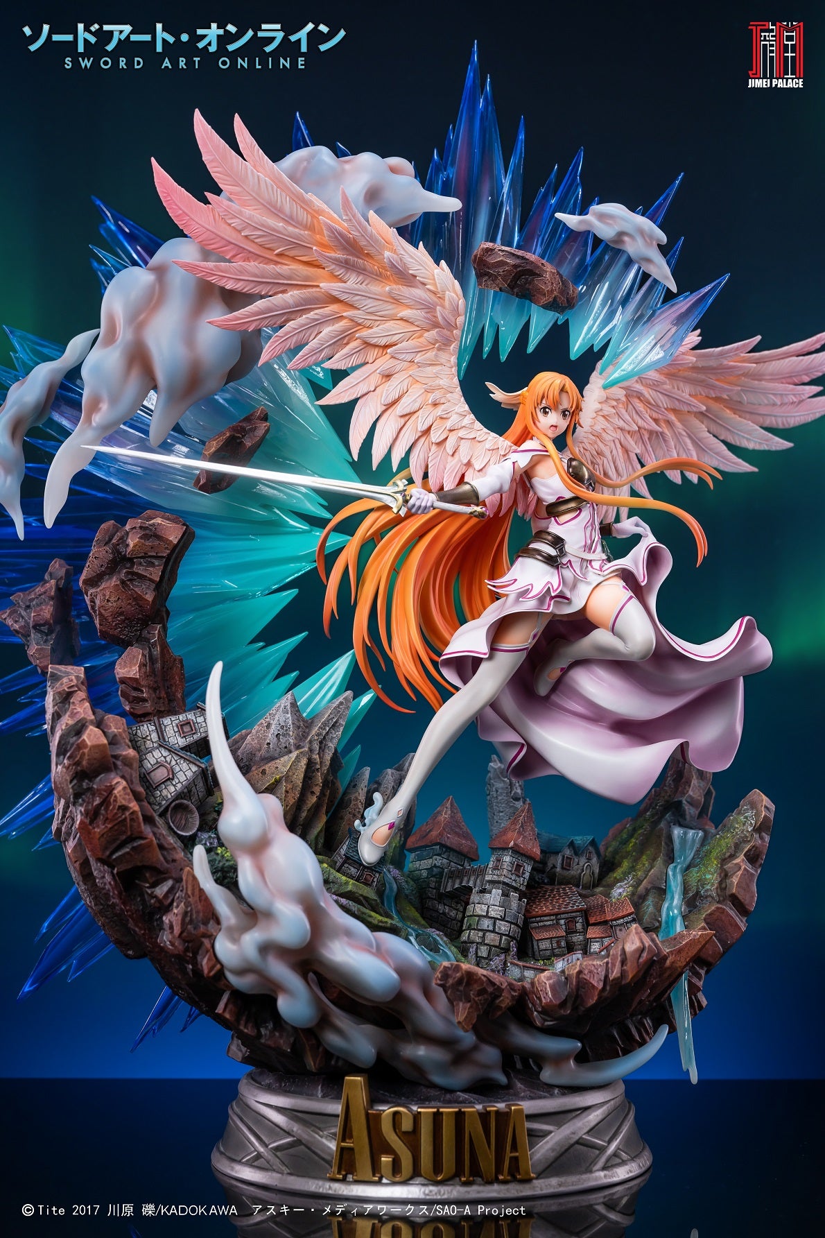 26-10-2023 JPY120000 GENCO MMT - Sword Art Online Alicization Asuna Genesis God Stacia 1-4 Scale Statue
