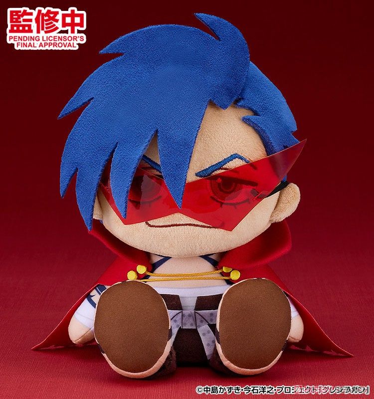 06-11-2024 Good Smile -Tengen Toppa Gurren Lagann Plush Toy Kamina Y4000 毛絨公仔 約17cm高