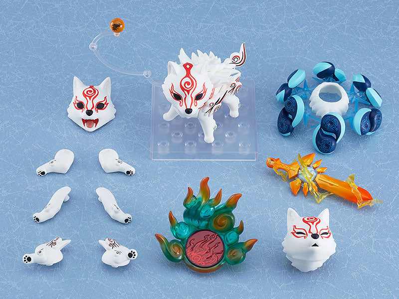 08-07-2026 Max Factory - Nendoroid 黏土人 No.1697-DX 《大神》白野威 Shiranui DX Ver. (再販) Y8000