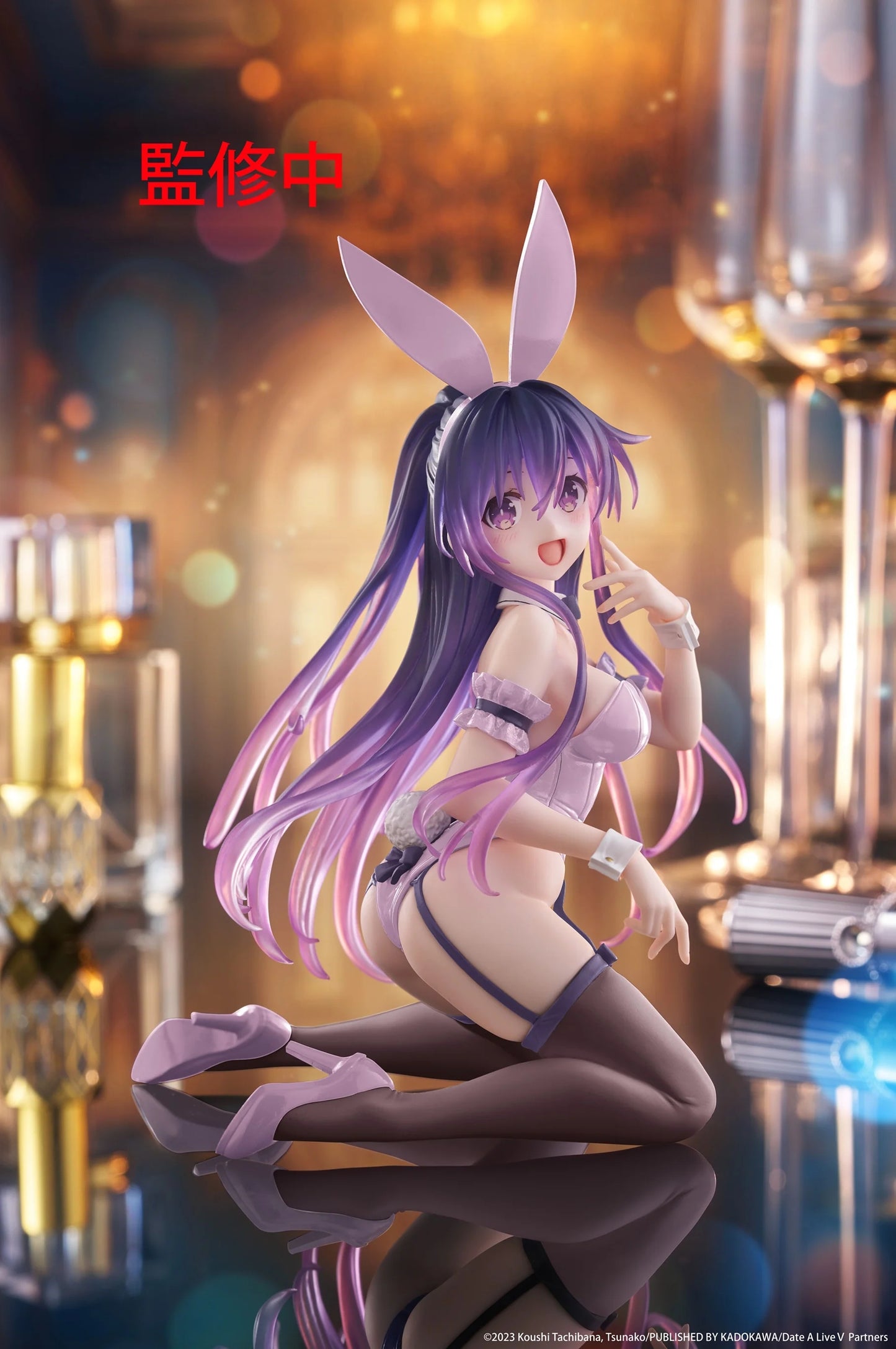 11-11-2025 Taito -《約會大作戰V》Desktop Cute Figure - 夜刀神十香 兔女郎VER. 新裝版 Y2500 PVC