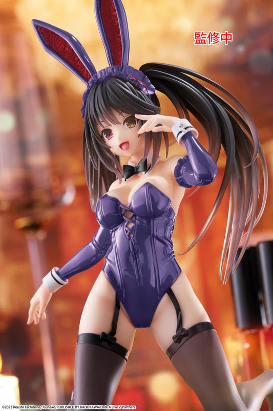 16-09-2025 TAITO - 《約會大作戰V》Desktop Cute Figure - 時崎狂三 兔女郎Ver. 新色版 Y2500 PVC