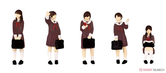 10-06-2026 PLUM - 1/80 比例 超迷你模型系列 7「那天的水手服」Set 2 Y1500 組裝模型