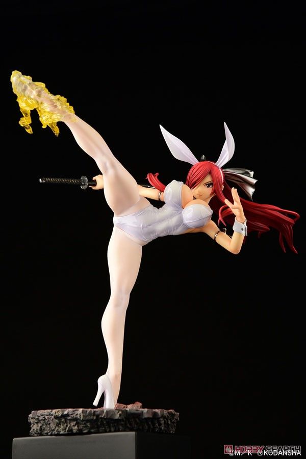 13-11-2024 Orcatoys - 1/6《FAIRY TAIL魔導少年》艾爾莎 HIGH KICKver. 白兔 Y34500 PVC
