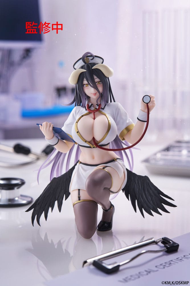 11-11-2025 Taito -《Overlord》Desktop Cute Figure – Albedo (Nurse Ver.) Y2400 PVC