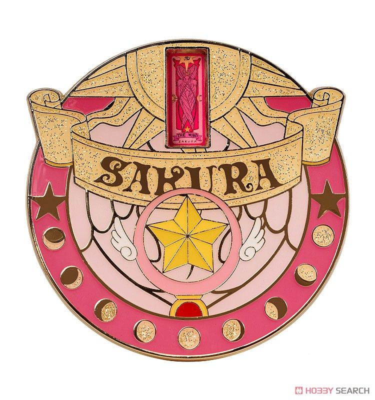 23-10-2024 Good Smile - Cardcaptor Sakura 25th Anniversary Metal Badge: Star Wand Y4000 約7cm大