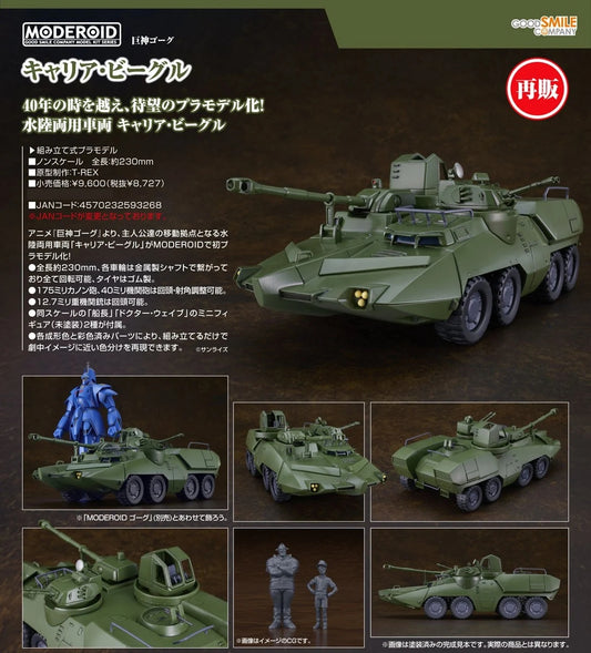 14-10-2026 Good Smile - MODEROID系列《巨神GORG》Carrier Vehicle (再販) Y8727 組裝模型