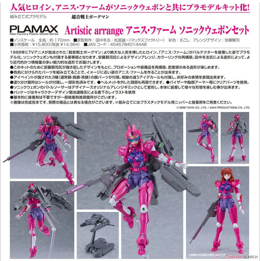 06-11-2024 MAX FACTORY - PLAMAX《超音戰士》亞妮絲‧法姆 超音武器套組 Y14364 拼裝模型