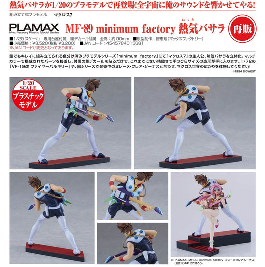 19-08-2026 Max Factory - PLAMAX系列 MF-89《超時空要塞7》熱氣巴薩拉 Y3200 (再版) 組裝模型