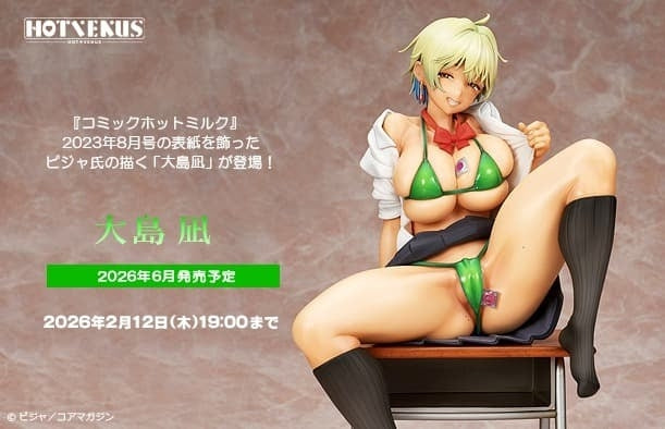 28-01-2026 HOTVENUS - 1/6 大島凪 (原畫：ピジャ) Y27000 R18 PVC