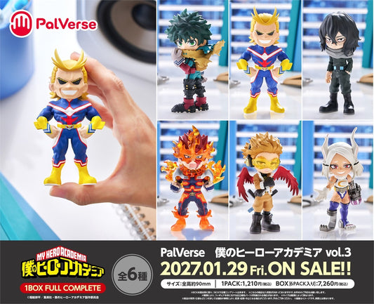16-09-2026 Bushiroad Creative - PalVerse《我的英雄學院》vol.3 Y1100 ( Box Of 6 )