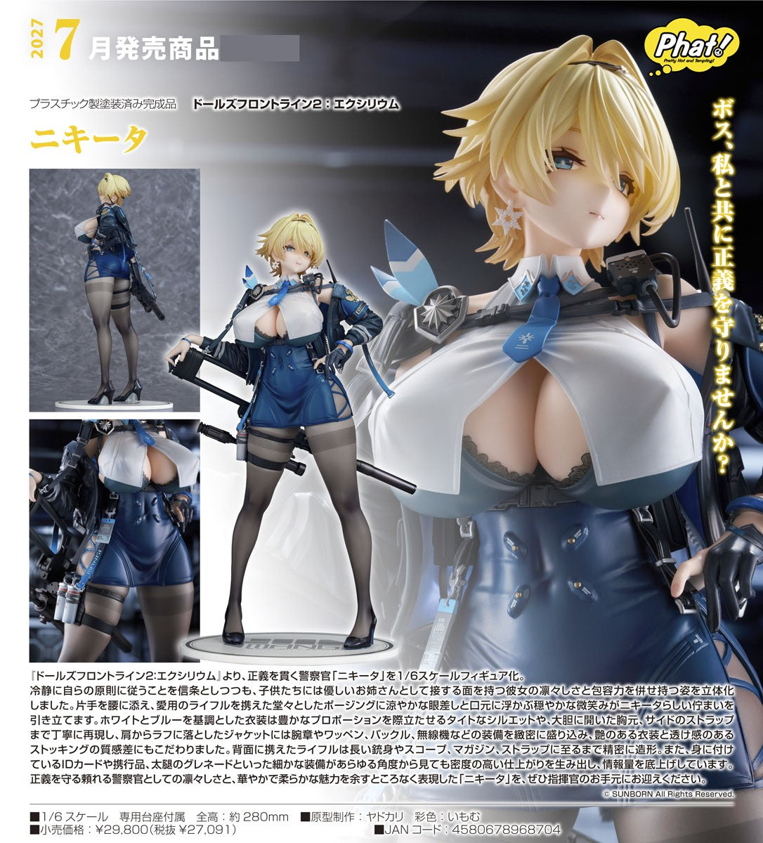 28-09-2026 Phat! - 1/6《少女前線2：追放》Nikketa 妮基塔 Y27091 PVC