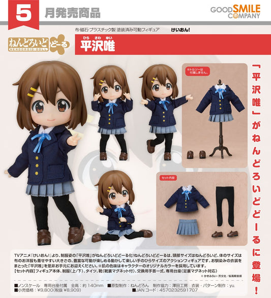 16-09-2026 Good Smile - Nendoroid Doll 黏土娃《K-ON！輕音部》平澤唯 Y8909
