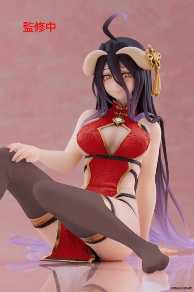 17-06-2025 Taito - 《OVERLORD》Desktop Cute Figure -雅兒貝德 ~旗袍造型~ 新裝版 Y2000 PVC