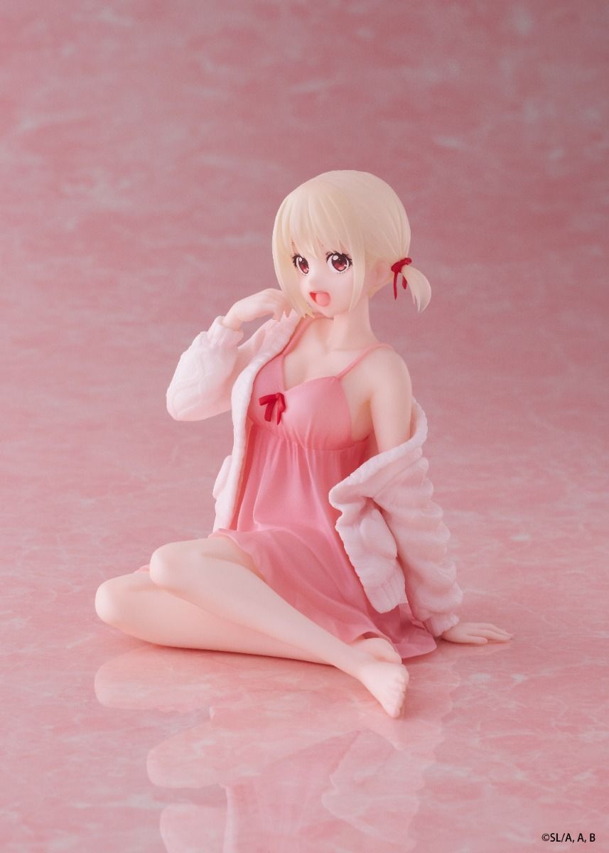 14-04-2025 TAITO - Lycoris Recoil 《Lycoris Recoil 莉可麗絲》Desktop Cute Figure - Chisato Nishikigi 錦木千束 (Roomwear Ver.) ~居家服造型~Y2100 PVC
