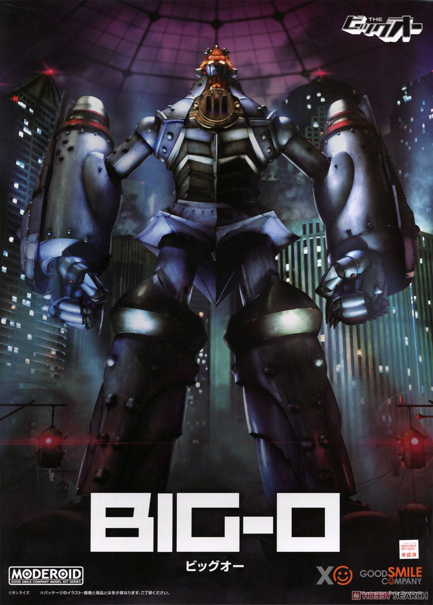 28-10-2026 Good Smile - MODEROID系列《魅影巨神 THE Big O》Big O (第三次再販) Y8091 組裝模型