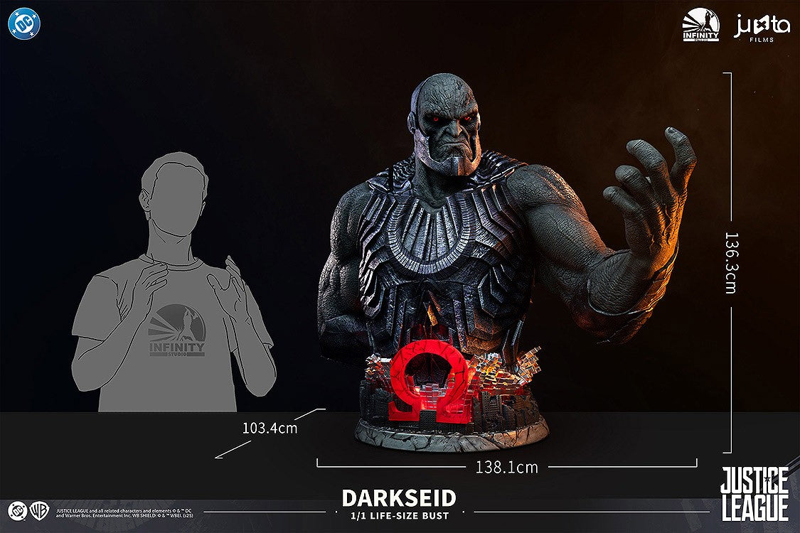 07-01-2026 Infinity Studio - 1/1 Zack Snyder’s Justice League Darkseid Bust Model Y772727 PVC