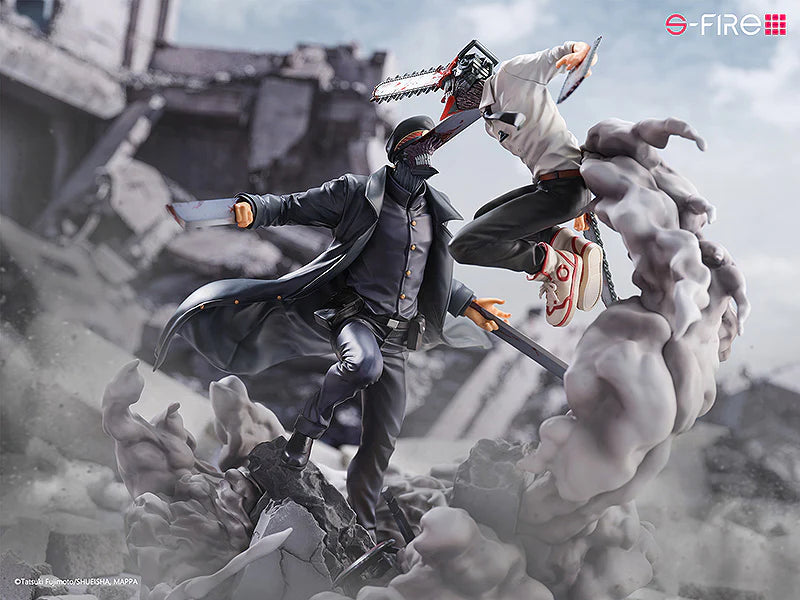 01-02-2024 JPY63500 SEGA - CHAINSAW MAN Super Situation Figure Chainsaw Man vs. Samurai Sword