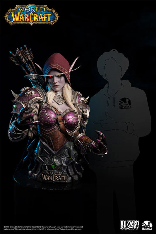 11-01-2024 JPY850000  Infinity Studio X Blizzard EntertainmentWorld of Warcraft Sylvanas Windrunner life size bust