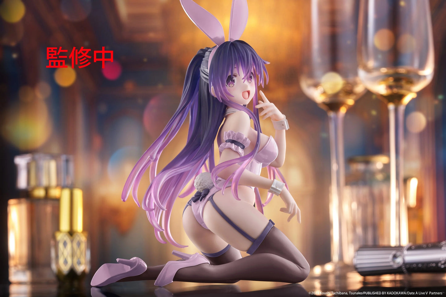 11-11-2025 Taito -《約會大作戰V》Desktop Cute Figure - 夜刀神十香 兔女郎VER. 新裝版 Y2500 PVC