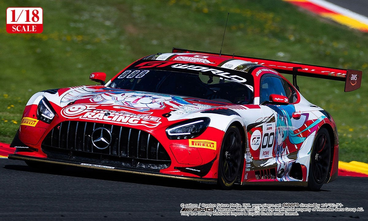 19-08-2026 Good Smile RACING - 1/18 Good Smile 初音未來 AMG 2025 SPA24H Ver. (再販) Y60000