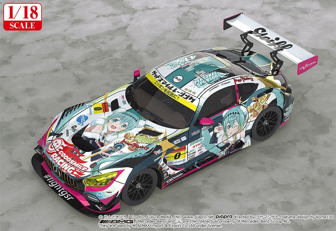 19-08-2026 Good Smile RACING - 1/18 Good Smile 初音未來 AMG 2018最終戰Ver. (再販) Y60000