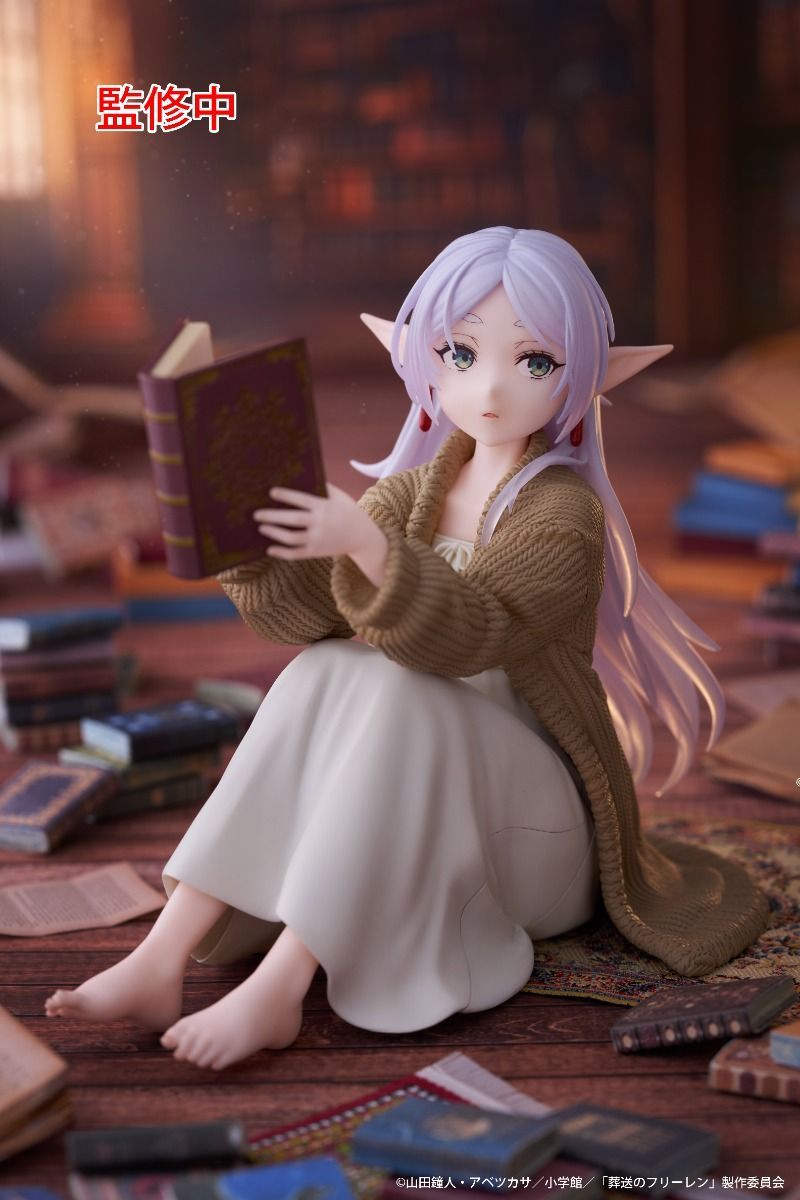 21-10-2025 TAITO - Frieren: Beyond Journey's End Desktop Cute Figure - Frieren (Roomwear Ver.) Y2300 PVC