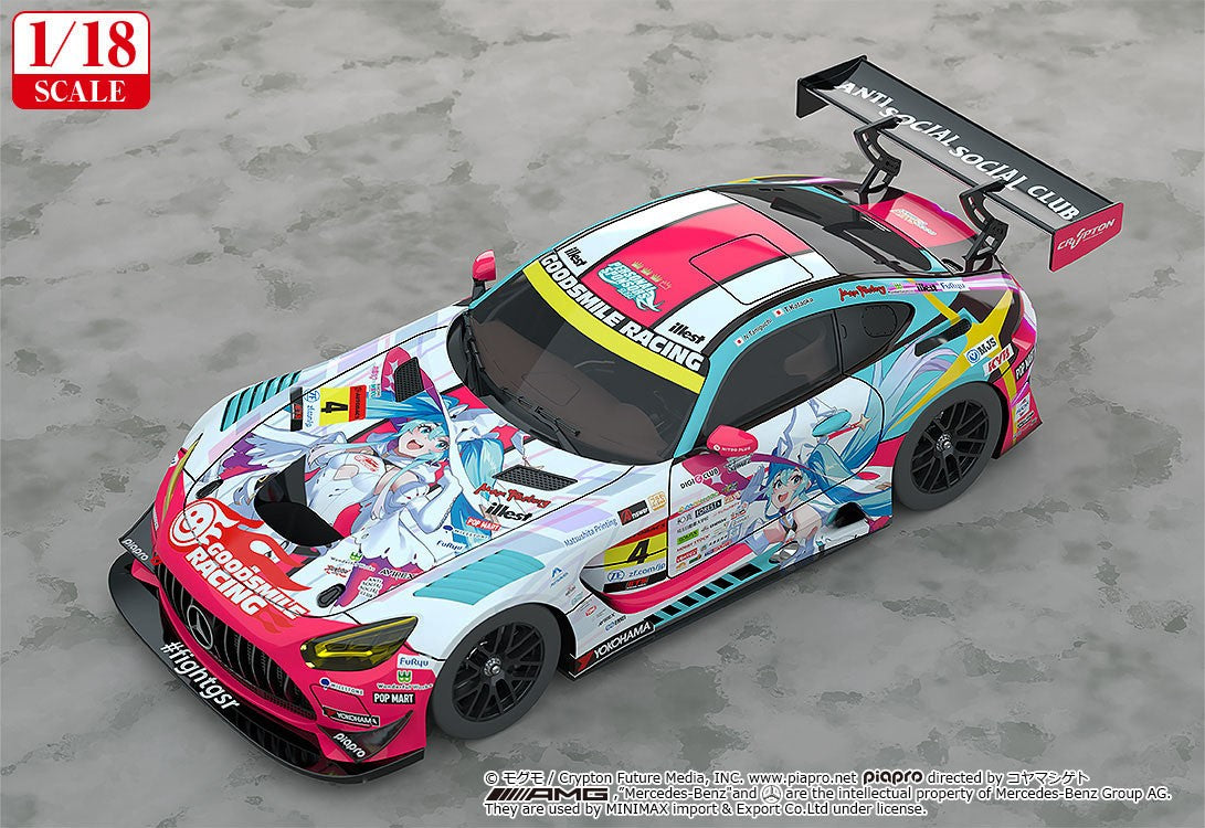 19-08-2026 Good Smile RACING - 1/18 Good Smile 初音未來 AMG 2024 開幕戰Ver. (再販) Y60000