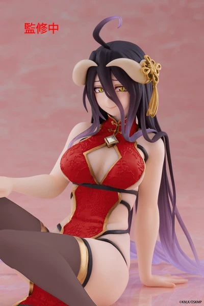 17-06-2025 Taito - 《OVERLORD》Desktop Cute Figure -雅兒貝德 ~旗袍造型~ 新裝版 Y2000 PVC