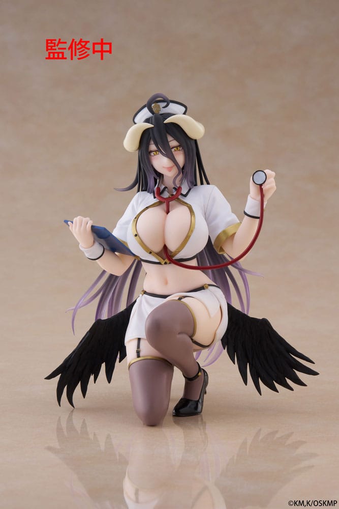 11-11-2025 Taito -《Overlord》Desktop Cute Figure – Albedo (Nurse Ver.) Y2400 PVC