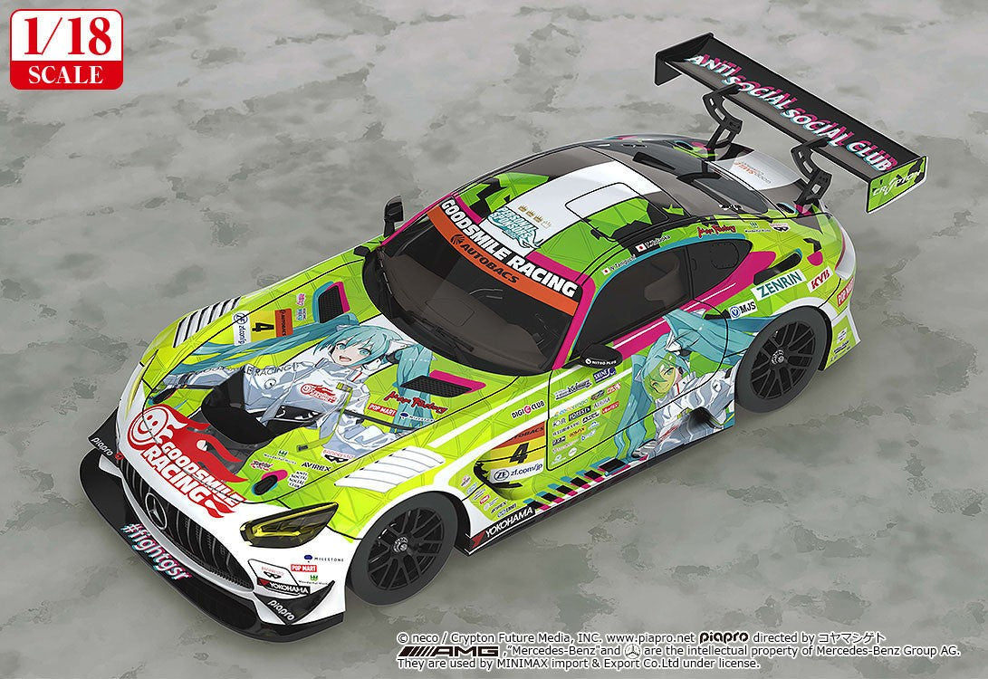 19-08-2026 Good Smile RACING - 1/18 Good Smile 初音未來 AMG 2022 開幕戰Ver. (再販) Y60000