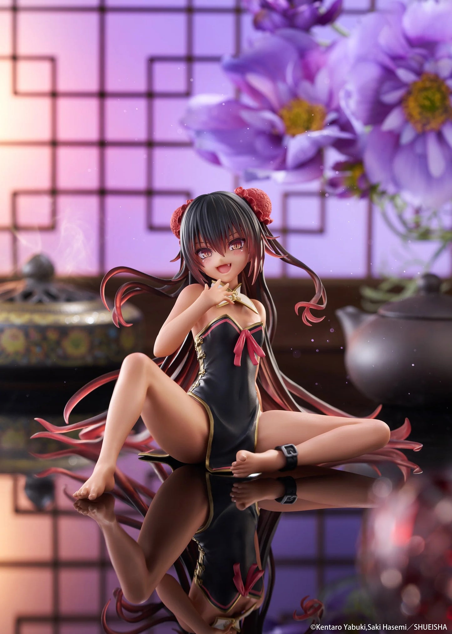 05-05-2026 TAITO -《出包王女DARKNESS》Desktop Cute Figure - 涅梅西斯 旗袍Ver. Y2500 PVC